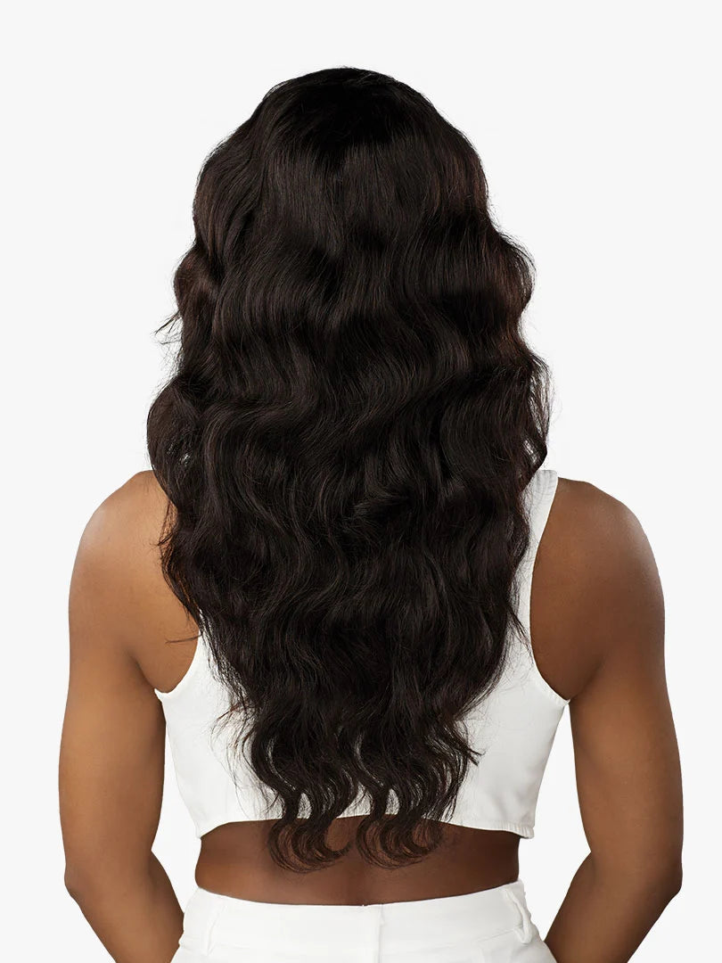 Sensationnel 13A 100% Virgin Human Hair Glueless 13x4 HD Lace Front Wig BODY WAVE 20"
