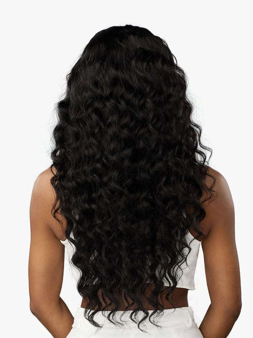 Sensationnel 13A 100% Virgin Human Hair Glueless 13x4 HD Lace Front Wig LOOSE WAVE 20"
