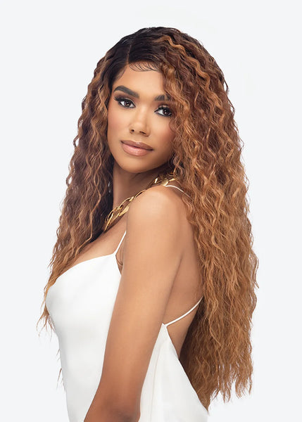 Vivica A Fox Synthetic Hair HD Lace Front Wig Side Invincible Part ANGELUS