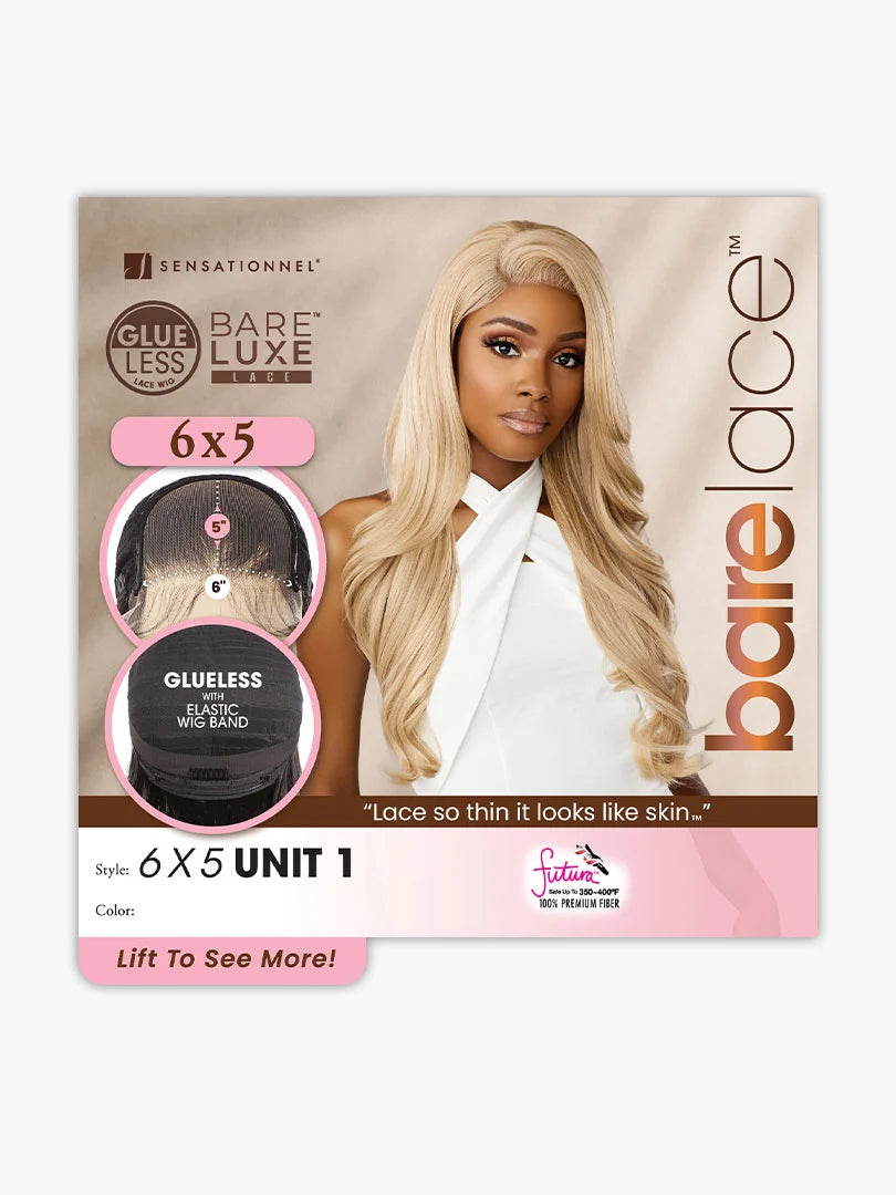 Sensationnel Barelace Synthetic Hair Glueless BARELUXE Lace Wig 6X5 UNIT 1