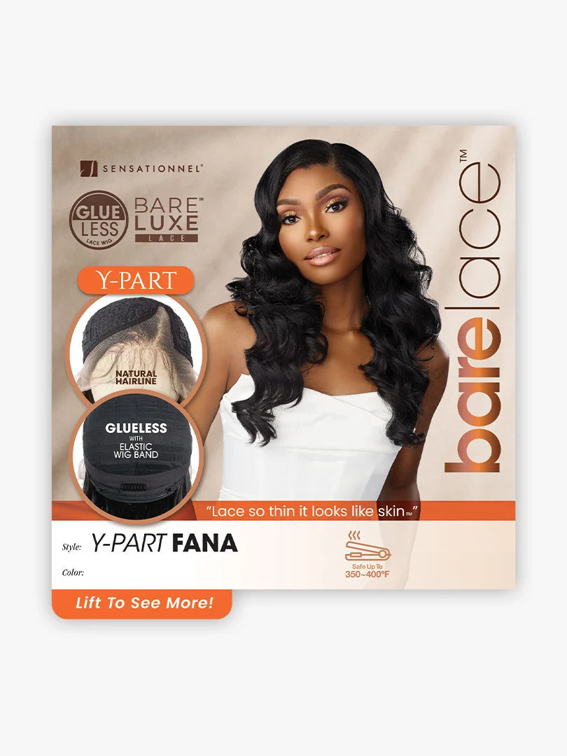 Sensationnel Barelace Synthetic Hair Glueless BARELUXE Lace Wig Y PART FANA