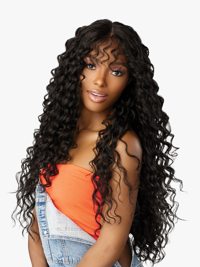 Sensationnel Butta Lace 90's Bangs Glueless HD Lace Front Wig 90'S BANGS UNIT 916