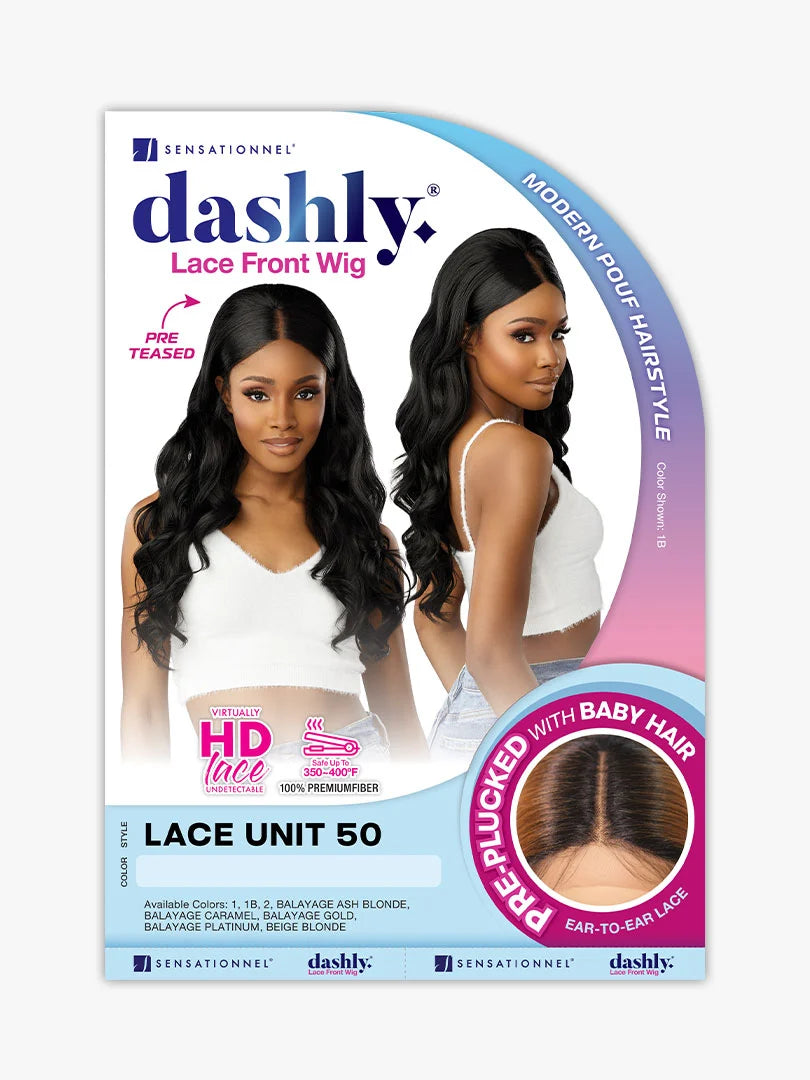 Sensationnel Dashly HD Lace Front Wig Pre Teased LACE UNIT 50
