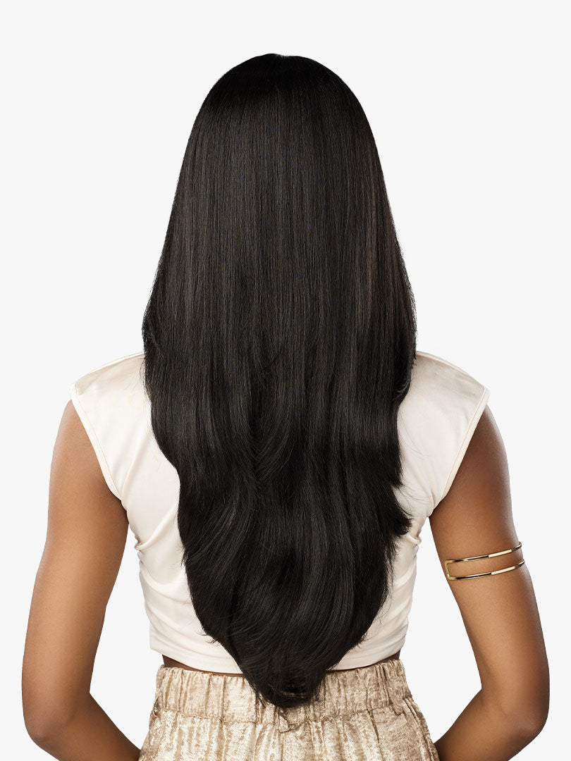 Sensationnel Glamzy Glueless V-Part HD Lace Parting Wig ELYSIA