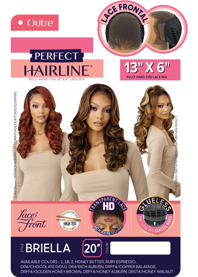 Outre Perfect Hairline Glueless 13x6 HD Lace Front Wig BRIELLA