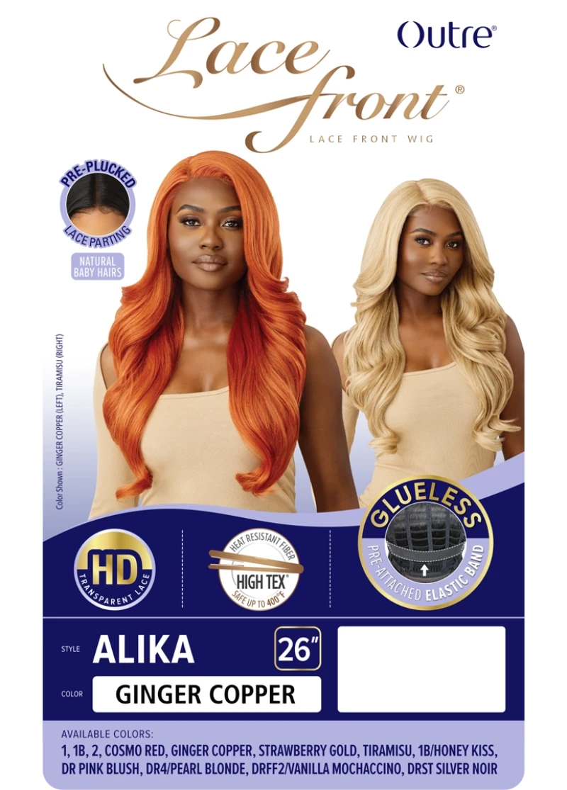 Outre Glueless HD Lace Front Wig Pre-Plucked ALIKA