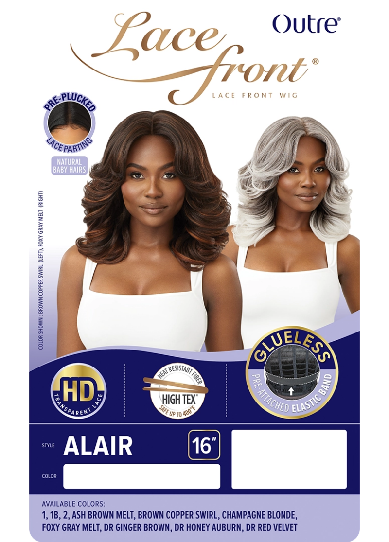 Outre Glueless HD Lace Front Wig ALAIR