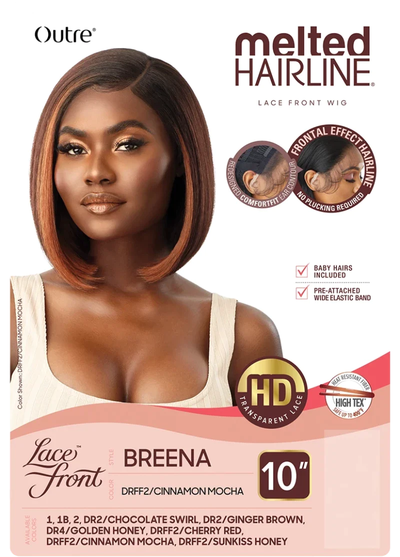 Outre Synthetic Hair Melted Hairline HD Lace Front Wig BREENA (discount applied)