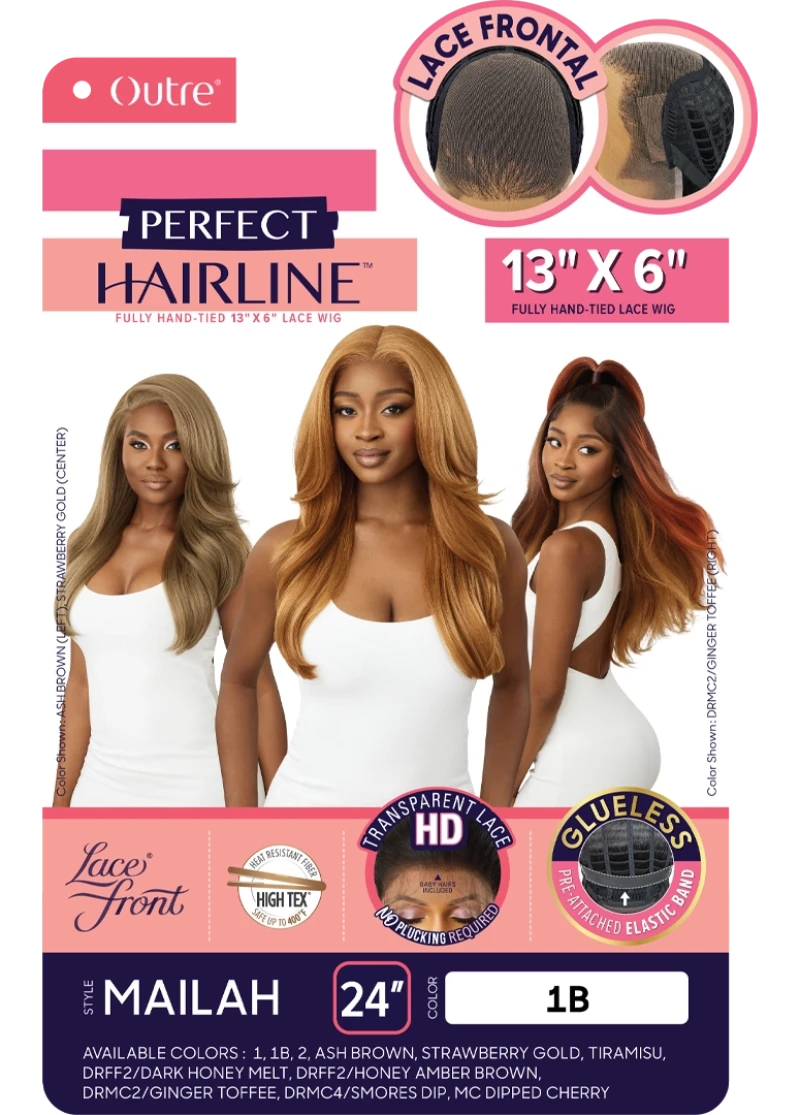 Outre Perfect Hairline Glueless 13x6 HD Lace Front Wig MAILAH
