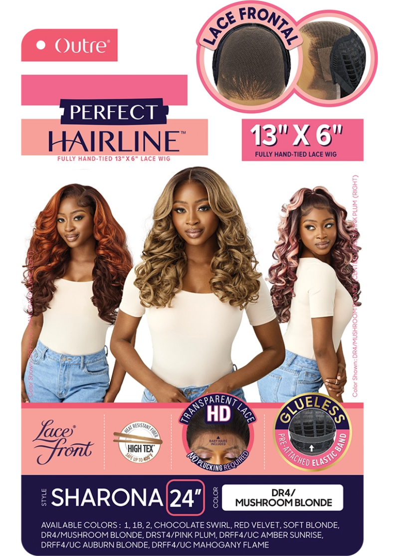 Outre Perfect Hairline Glueless 13x6 HD Lace Front Wig SHARONA