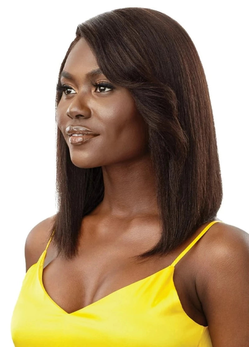 Outre My Tresses Gold Label 100% Unprocessed Human Hair Lace Front Wig AMITA
