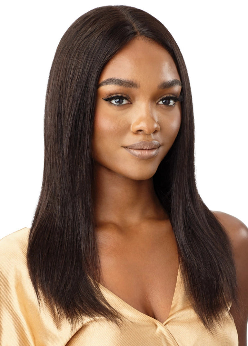 Outre My Tresses Gold Label 100% Unprocessed Human Hair HD Lace Front Wig CHRISELLE