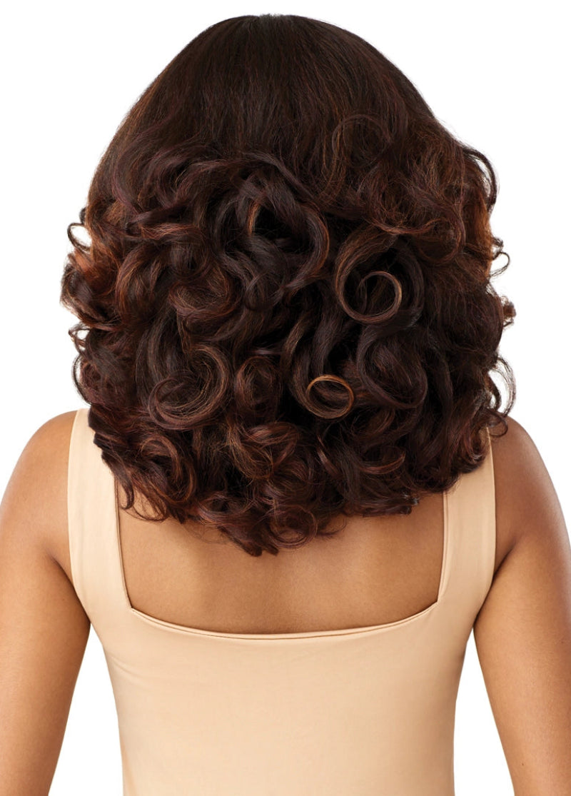 Outre Melted Hairline Kinky Soft Edges Synthetic Glueless HD Lace Front Wig KINKYSOFT 2