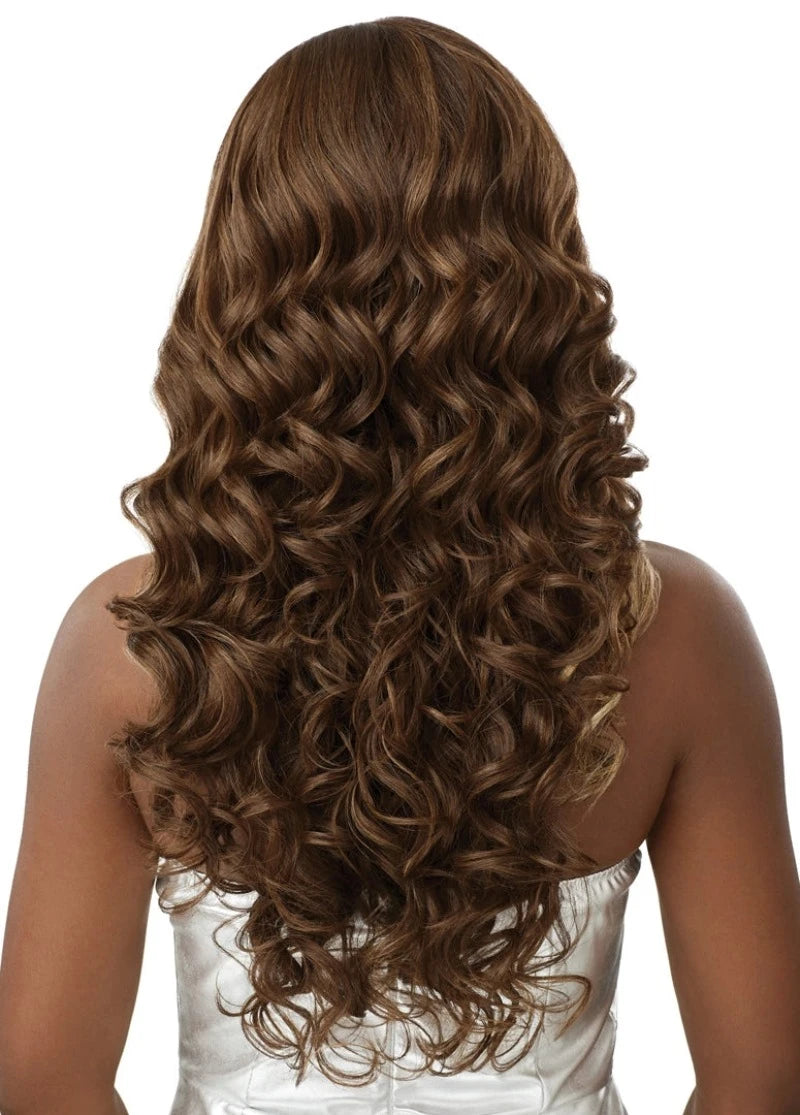 Outre Melted Hairline Swirlista Glueless 5" Deep Parting HD Lace Front Wig SWIRL 106