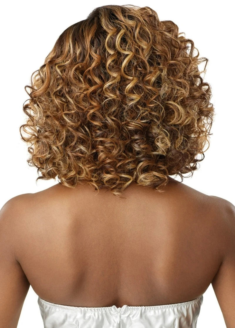 Outre Melted Hairline Swirlista Glueless HD Lace Front Wig 5" C-Shape Parting SWIRL 107