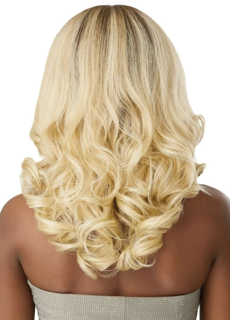 Outre Melted Hairline Swirlista Glueless HD Lace Front Wig 5" DEEP-C PART Shape Parting SWIRL 108
