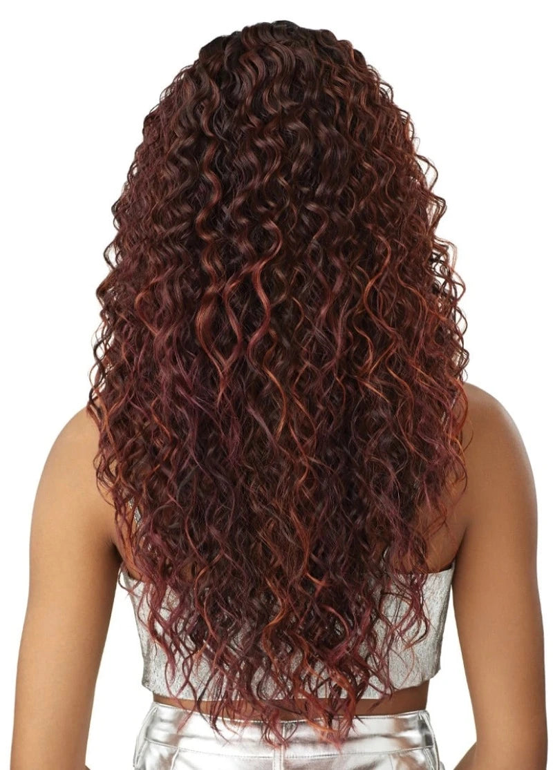 Outre Melted Hairline Swirlista Glueless HD Lace Front 5" Deep C-Shape Parting Wig SWIRL 111