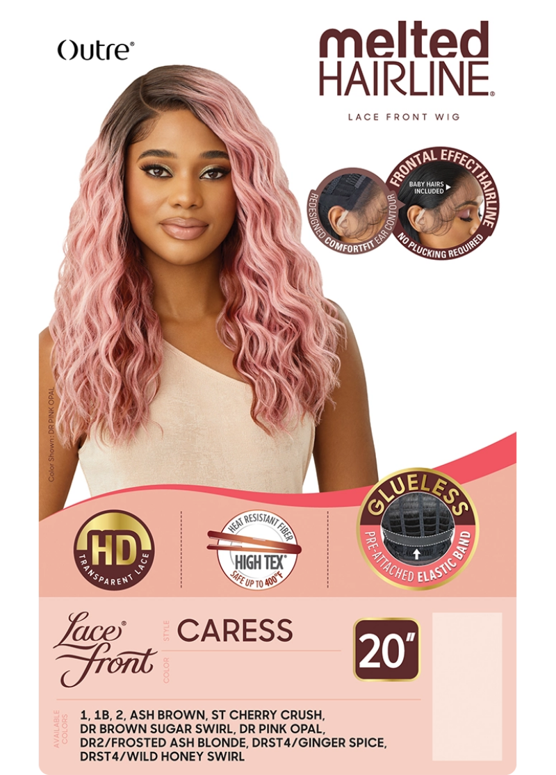 Outre Melted Hairline Glueless HD Lace Front Wig CARESS