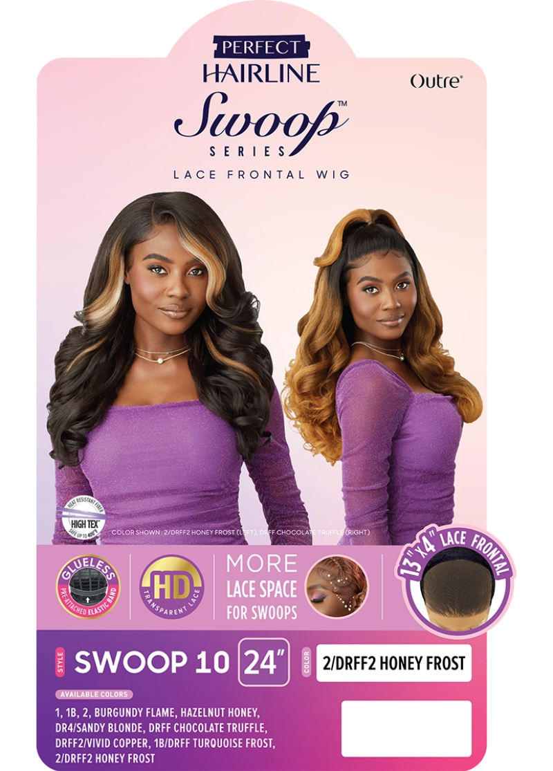 Outre Perfect Hairline Swoop Series Glueless 13x4 HD Lace Front Wig SWOOP 10