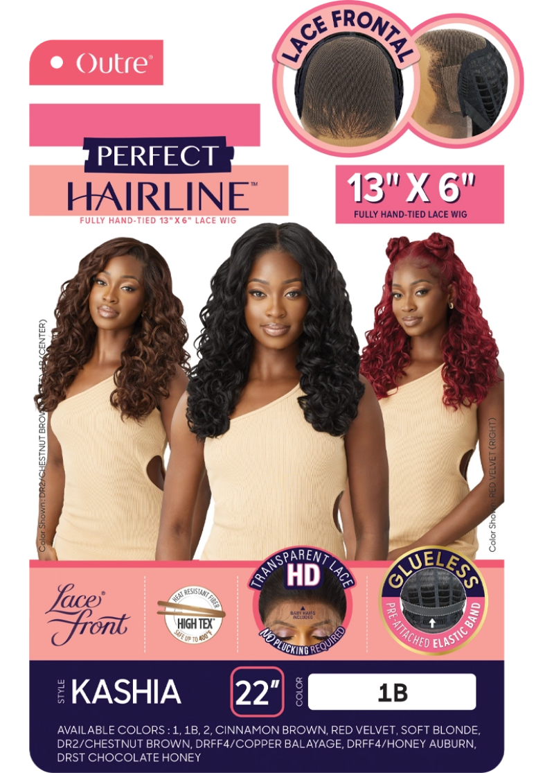 Outre Perfect Hairline Glueless 13x6 HD Lace Front Wig KASHIA