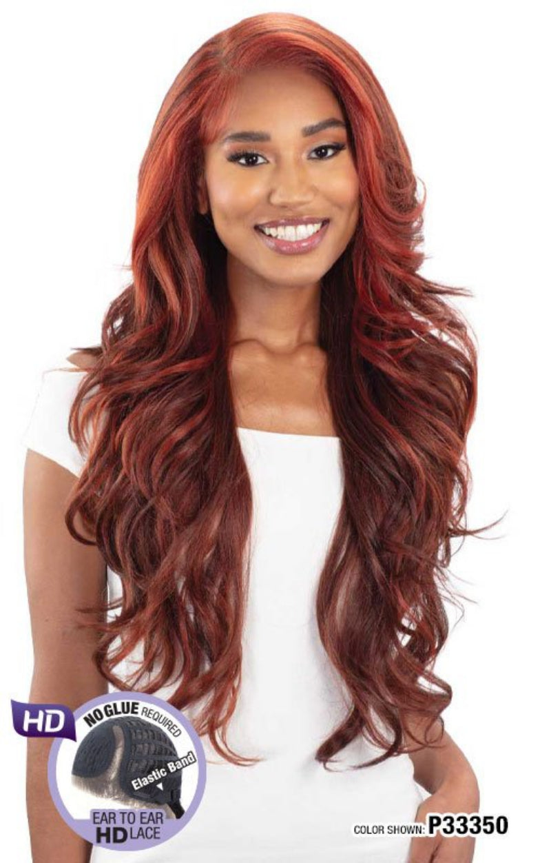 Shake N Go Snatched Glueless HD Lace Front Wig SCARLET