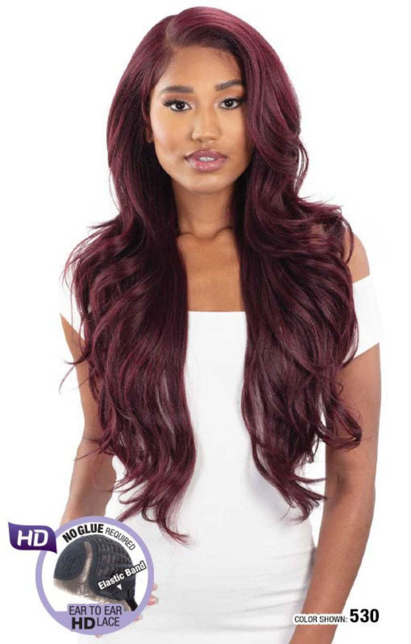 Shake N Go Snatched Glueless HD Lace Front Wig SCARLET