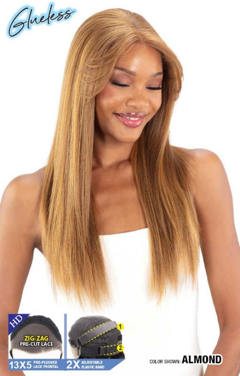 Shake N Go Masterclass Glueless 13x5 Pre-Plucked HD Lace Front Wig MAJESTIC