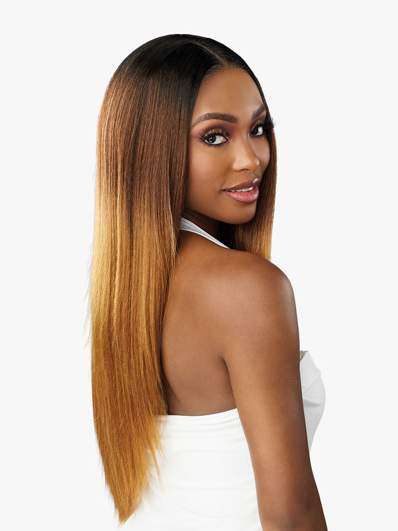 Sensationnel Human Hair Blend Butta HD Lace Front Wig STRAIGHT 26