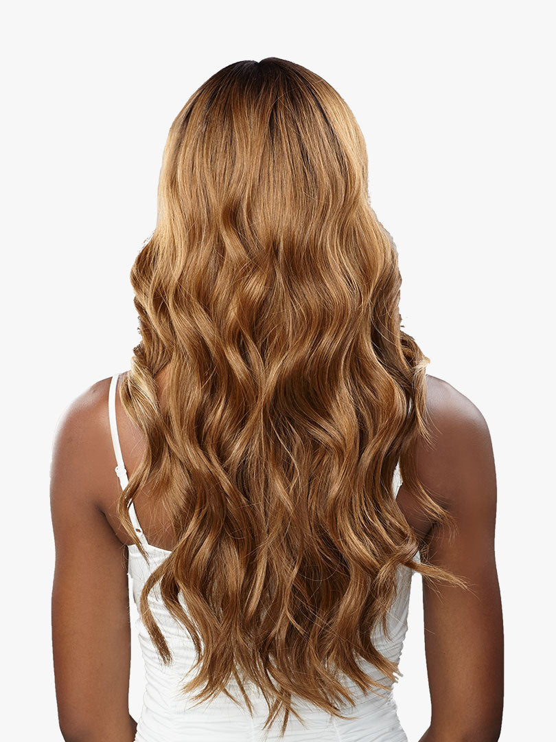 Sensationnel Butta Lace Human Hair Blended Pre-Plucked HD Lace Front Wig Mermaid Wave 26"