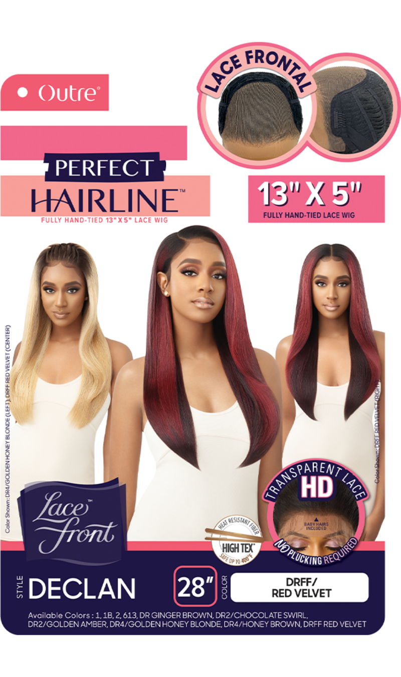 Outre Perfect Hairline Synthetic Hair HD Lace Wig DECLAN
