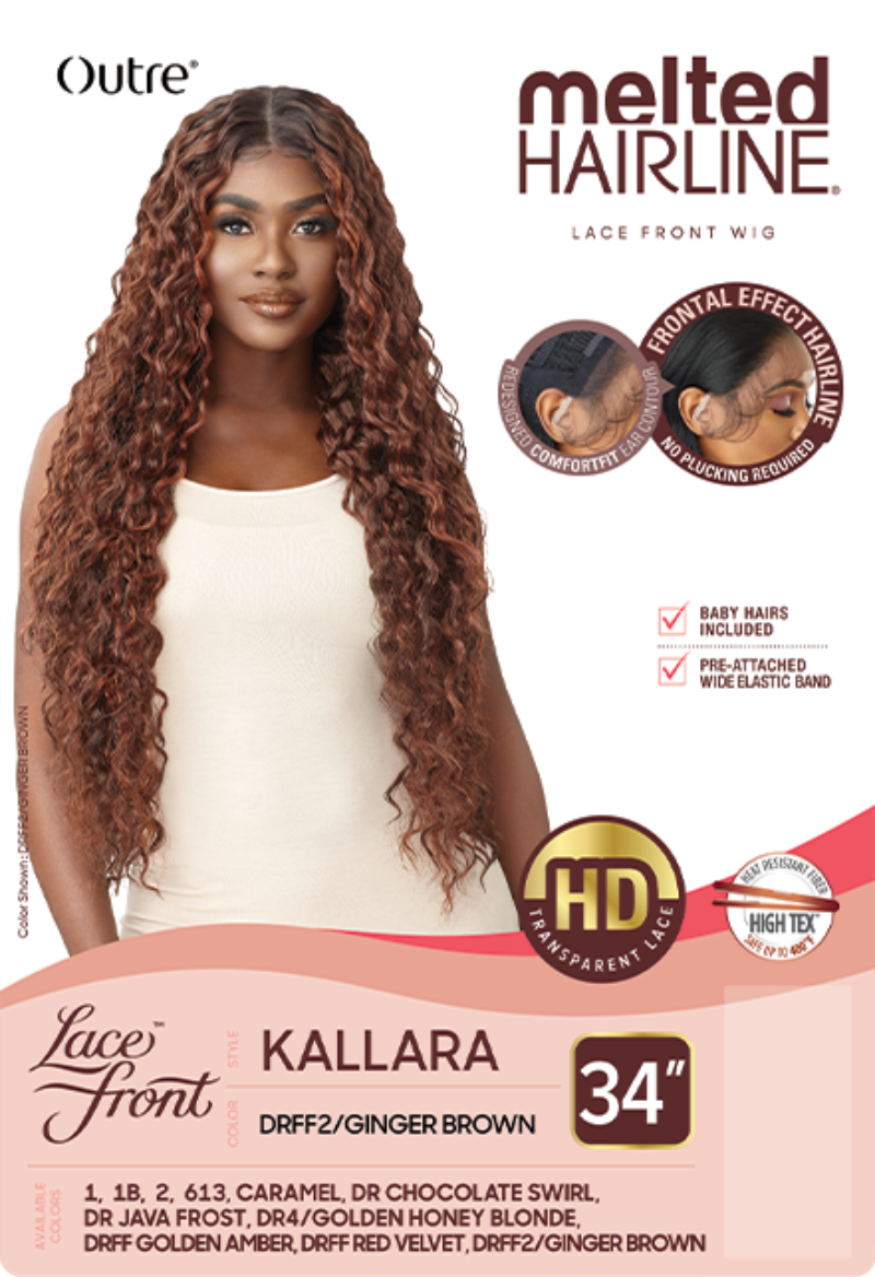 Outre Melted Hairline Synthetic HD Lace Front Wig KALLARA