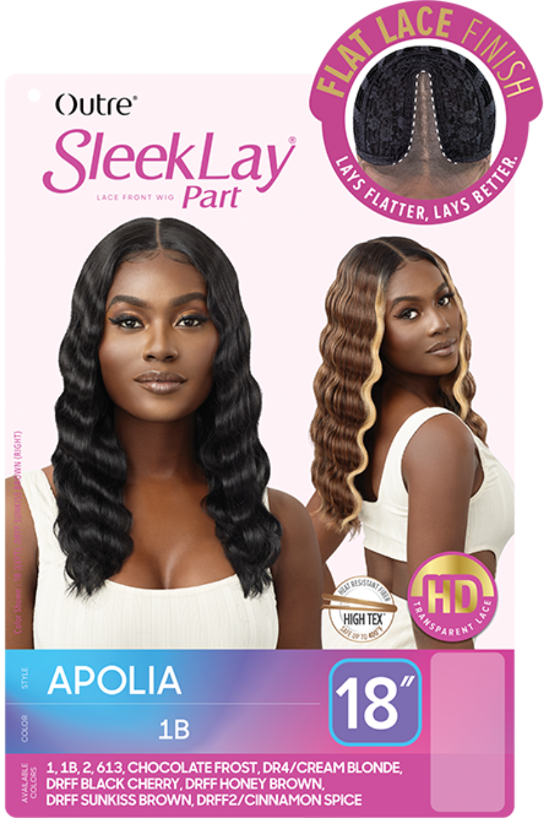 Outre Synthetic Sleeklay Part HD Lace Front Wig APOLIA