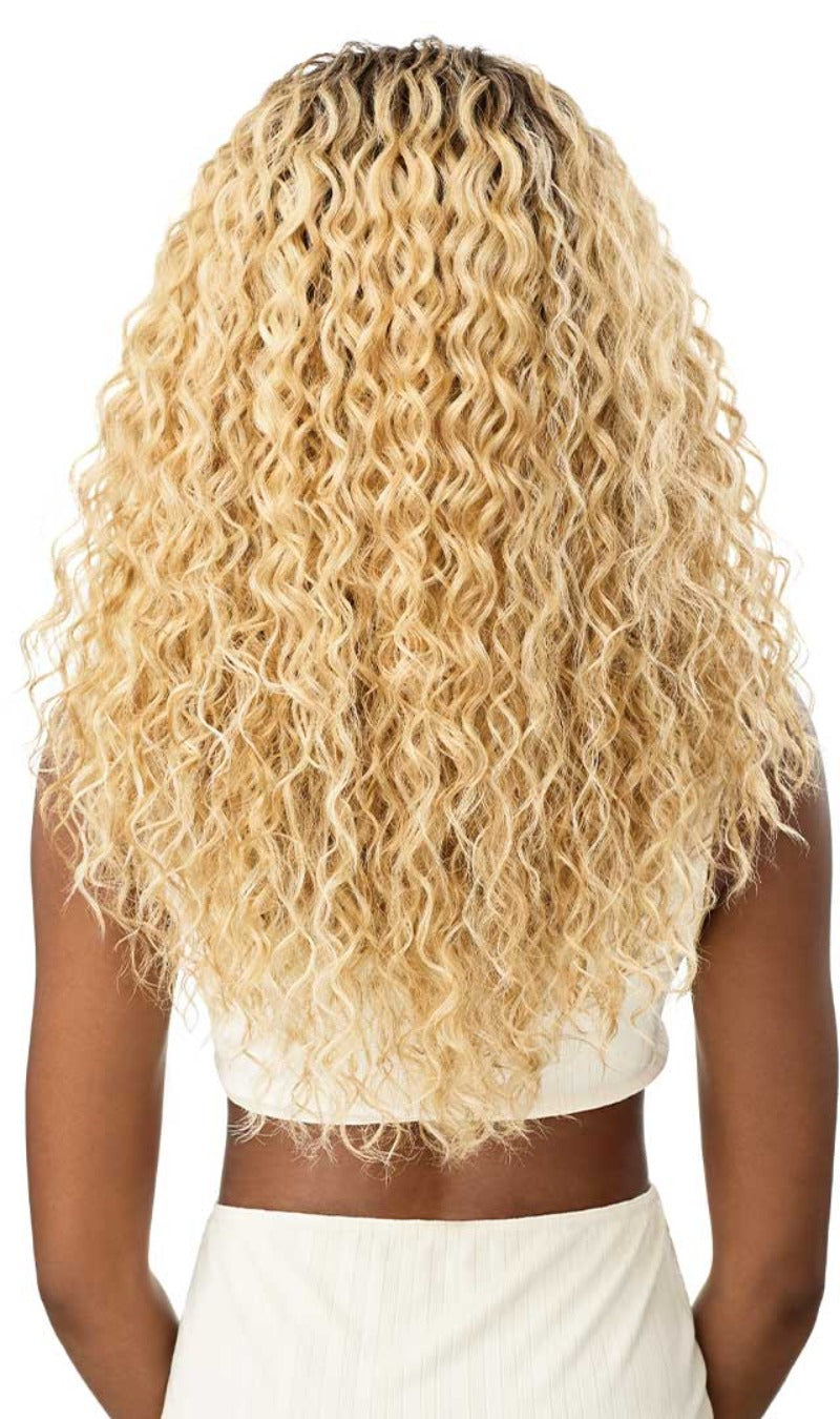 Outre 360 Frontal Lace 100% Human Hair Blend 13X6 HD Lace Front Wig ROSHAN  (discount applied)