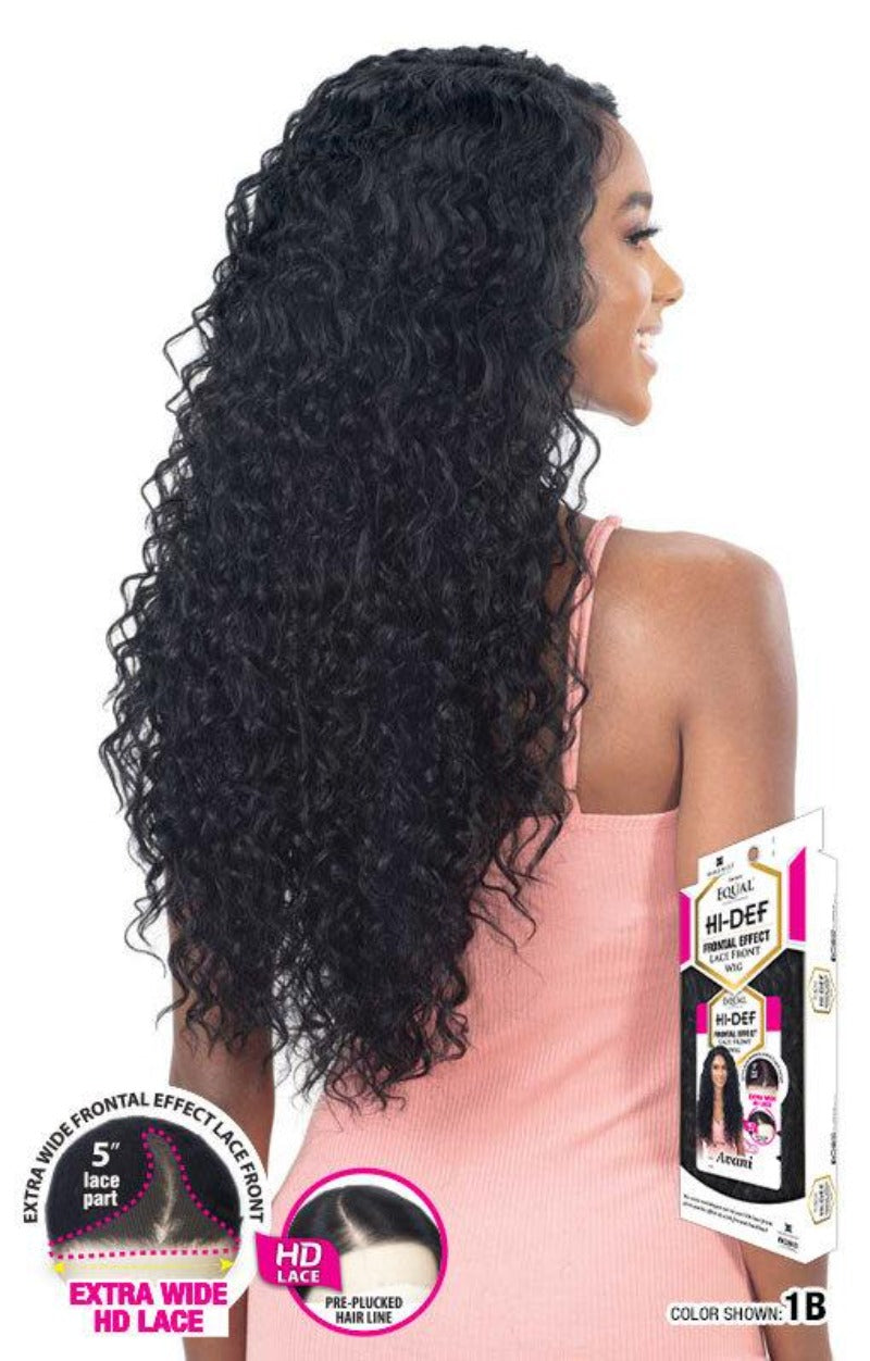 Freetress Equal Hi-Def Frontal Effect Synthetic Hair HD Lace Front Wig AVANI