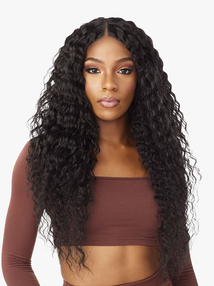 Sensationnel Cloud9 What Lace Human Hair Blend HD Lace Wig EZRA 28"
