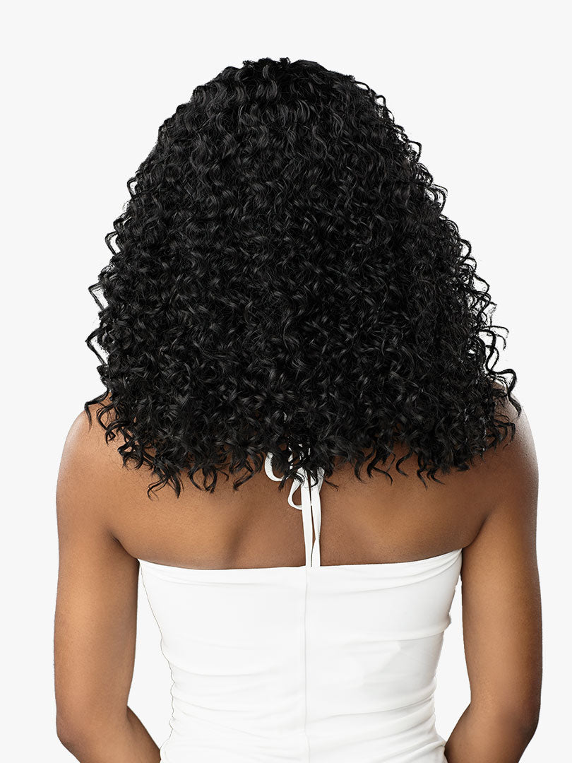 Sensationnel Human Hair Blend Butta HD Lace Front Wig WATER WAVE 16