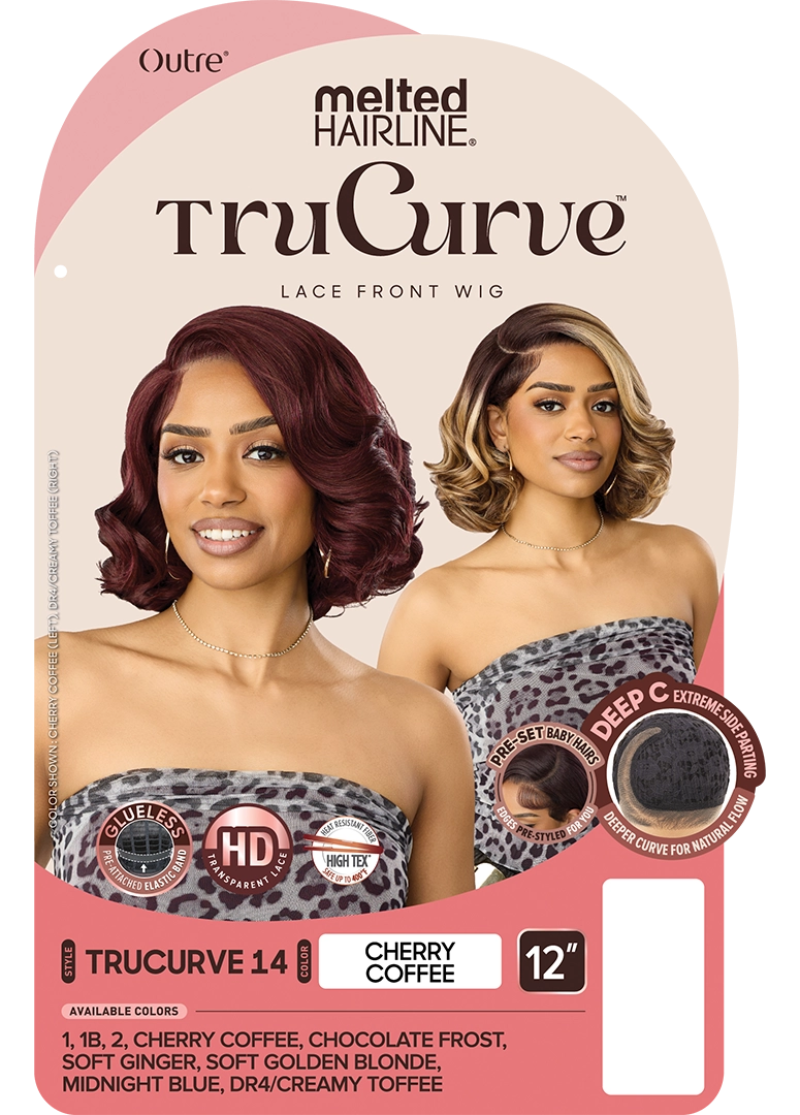 Outre Melted Hairline TruCurve Glueless HD Transparent Lace Front Wig TRUCURVE 14