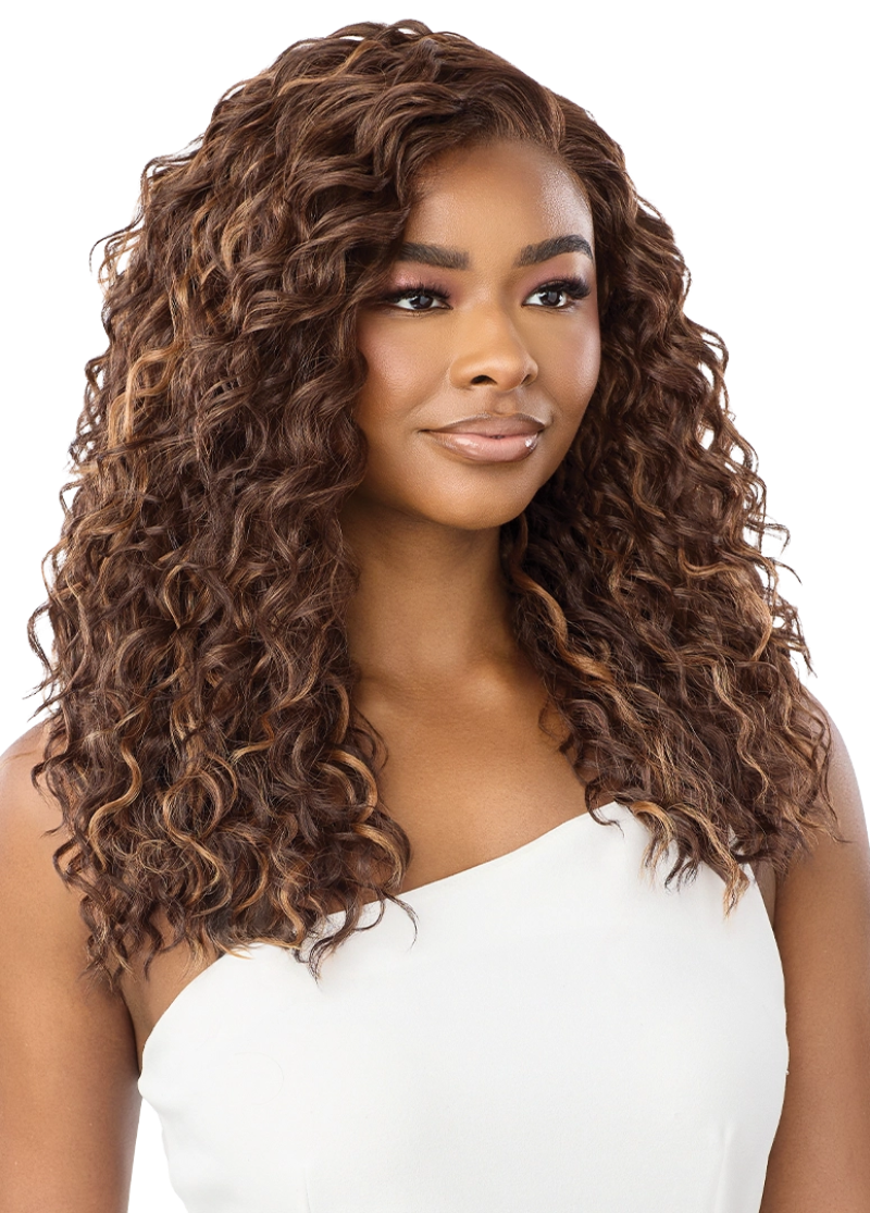 Outre Lace Front Glueless HD Transparent Lace Front Wig VOLTA