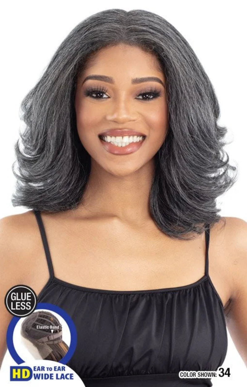 Shake N Go 4C Edge Glueless HD 5" Deep Lace Part Wig NYAH
