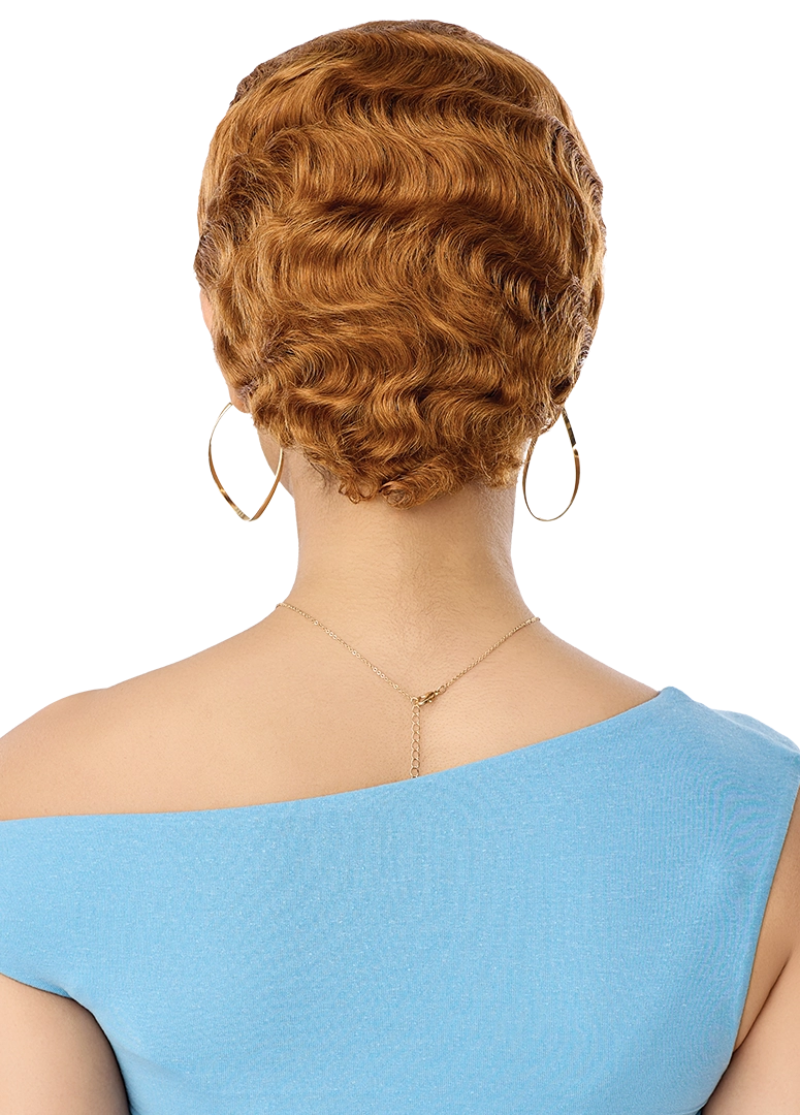 Outre Premium Duby Dazzle 100% Human Hair Glueless 13x4 Lace Frontal Wig OCEAN WAVE PIXIE