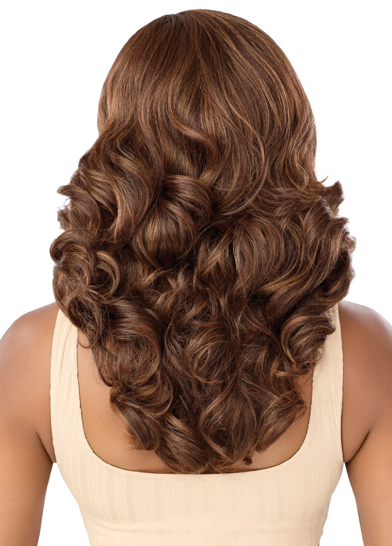 Outre Melted Hairline Glueless HD Transparent Lace Front Wig MH 153