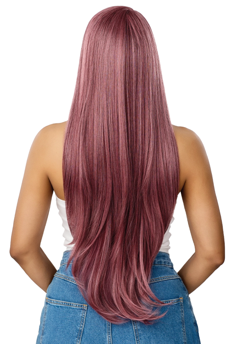Outre Melted Hairline Glueless HD Transparent Lace Front Wig MH 155