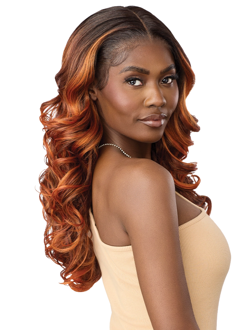 Outre Melted Hairline Glueless HD Transparent Lace Front Wig MH 148