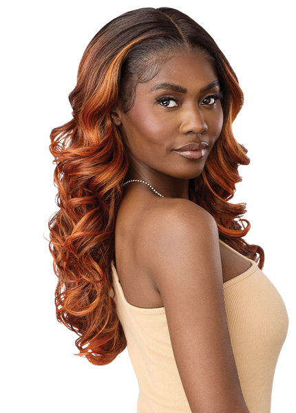 Outre Melted Hairline Glueless HD Transparent Lace Front Wig MH 148