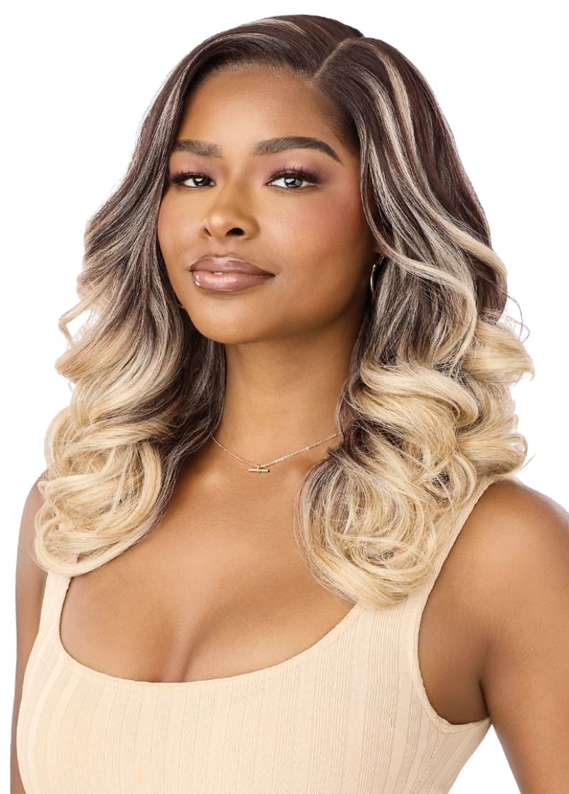 Outre Melted Hairline Glueless HD Transparent Lace Front Wig MH 153
