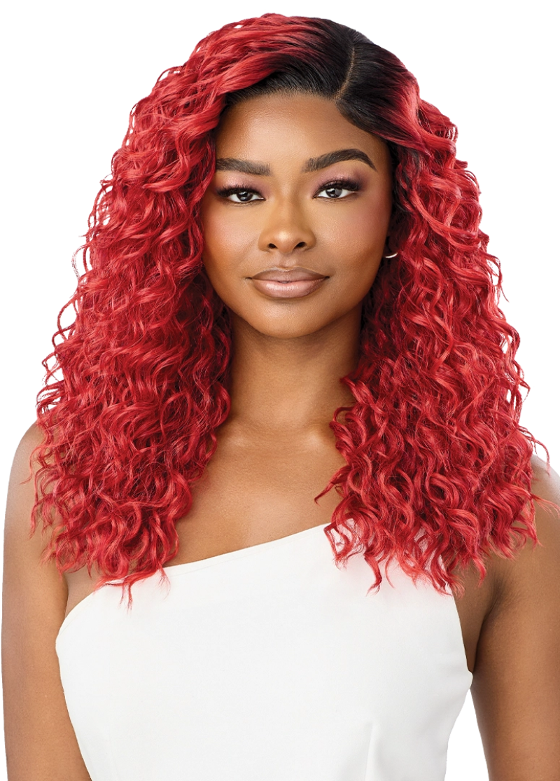 Outre Lace Front Glueless HD Transparent Lace Front Wig VOLTA