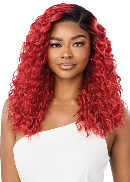 Outre Lace Front Glueless HD Transparent Lace Front Wig VOLTA