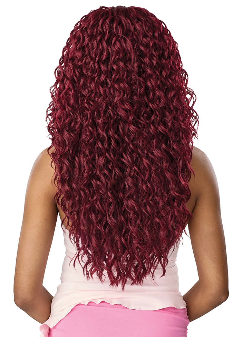 Outre True Frontal Perfect Hairline Glueless 13x6 HD Transparent Lace Frontal Wig PEAK 723