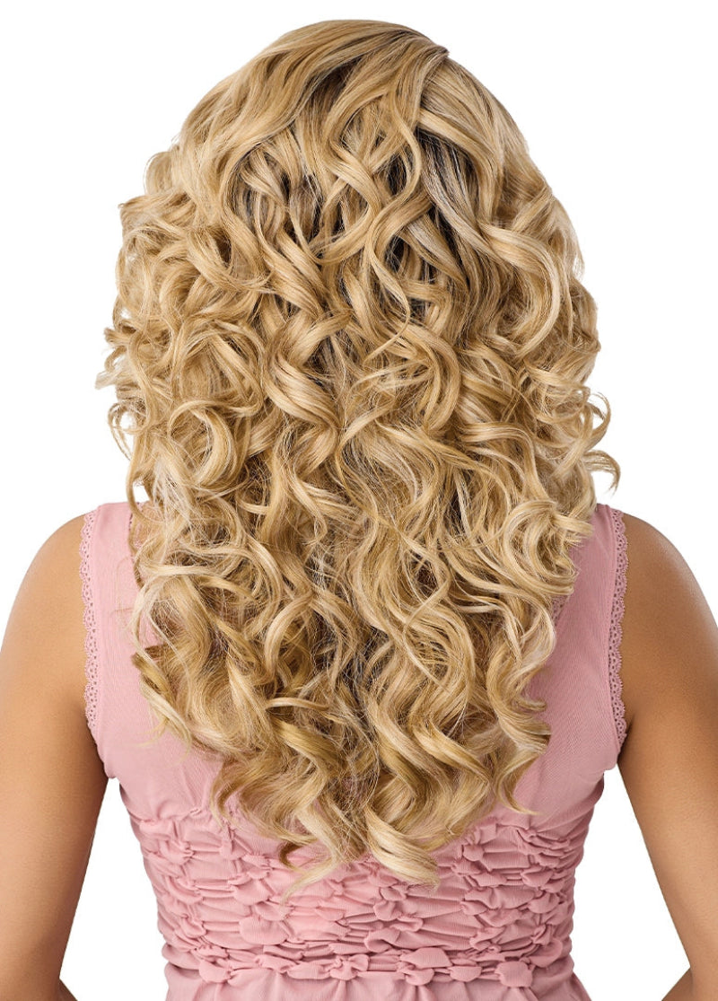 Outre Airtied- 360 Flexilace Glueless 13x6 HD Lace Frontal Wig HOLLYWOOD CURLS 22