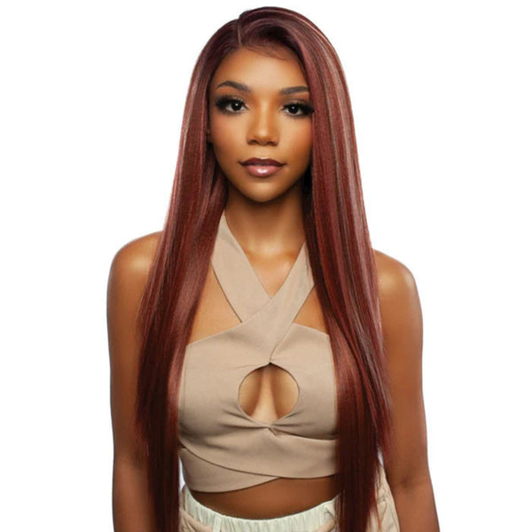 Mane Concept Brown Sugar Skinbond Lace Glueless 9"x6" Pre-Plucked HD Lace Front Wig BSSB201